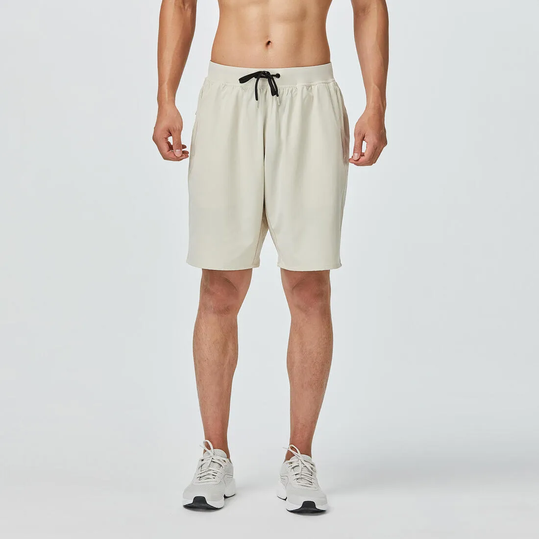 Men's Zip Pocket Breathable Fitness Shorts
