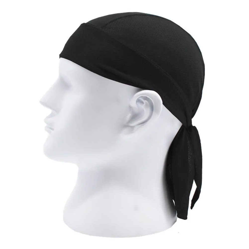 Moisture Wicking Beanie Cap Pirate Hat Bandana Skull Cap Sports Quick Drying for Men and Women Pack of 3